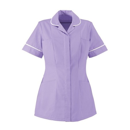 Women's Lightweight Tunic (Lilac with White Trim) - NF48