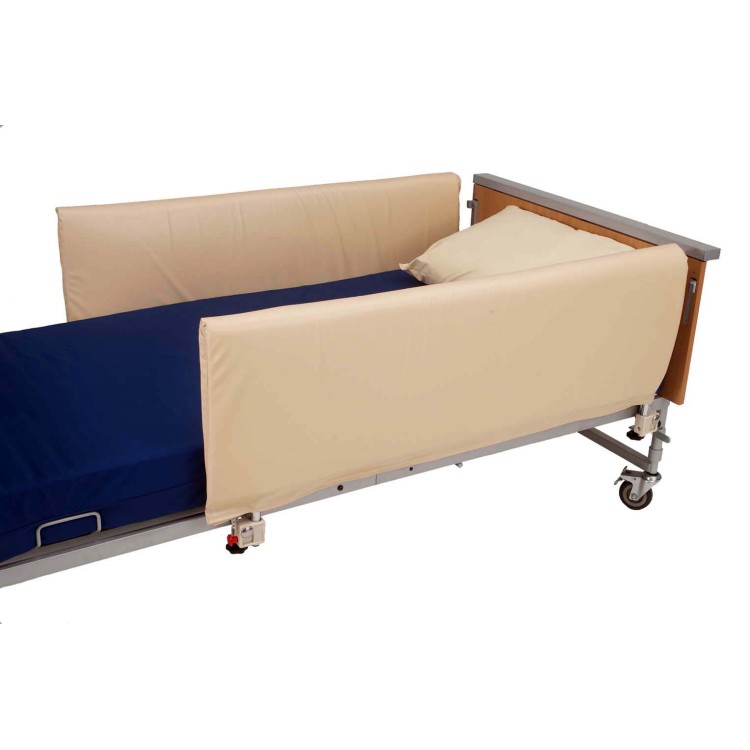 High Sided Cotside Bumpers - Extra Height for Airflow Mattresses. (Open Ends 183 x 96 cm) High Sided Cotside Bumpers - Extra Height for Airflow Mattresses. (Open Ends 183 x 96 cm)