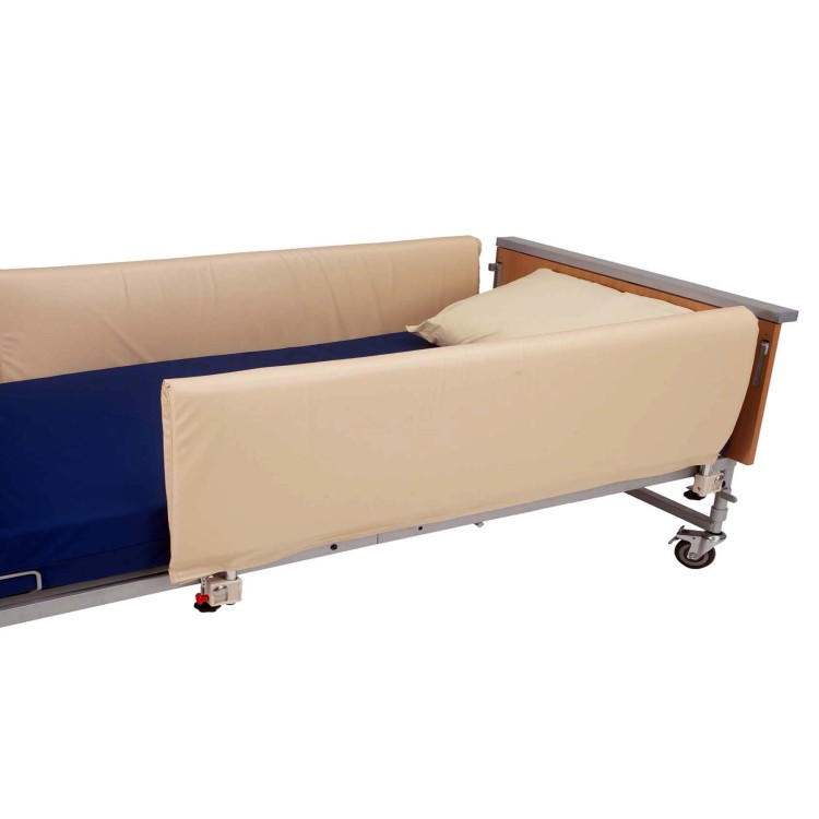 High Sided Cotside Bumpers - Extra Height for Airflow Mattresses. (Closed Ends 183 x 96 cm) High Sided Cotside Bumpers - Extra Height for Airflow Mattresses. (Closed Ends 183 x 96 cm)