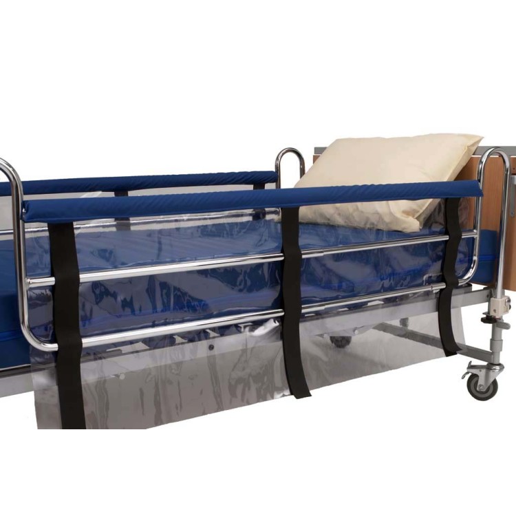 See-Through Bed Rail Protectors (183 cm)