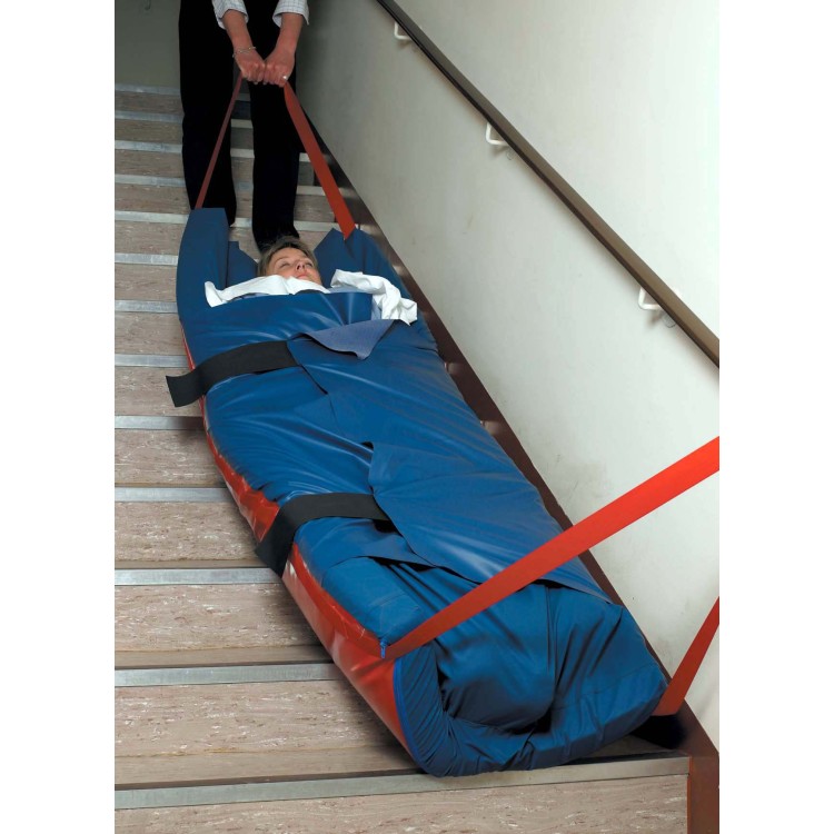 Evacuation Overlay - Anti-Pressure Mattress with Built-In Emergency Transfer Capability.