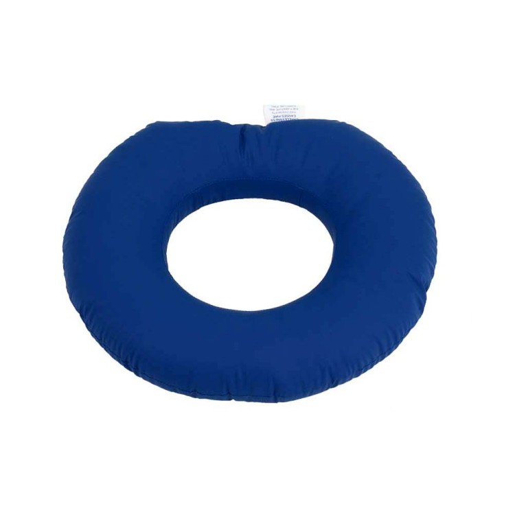 Commode Cushion - Ring-Shaped Comfort for Toileting Support.