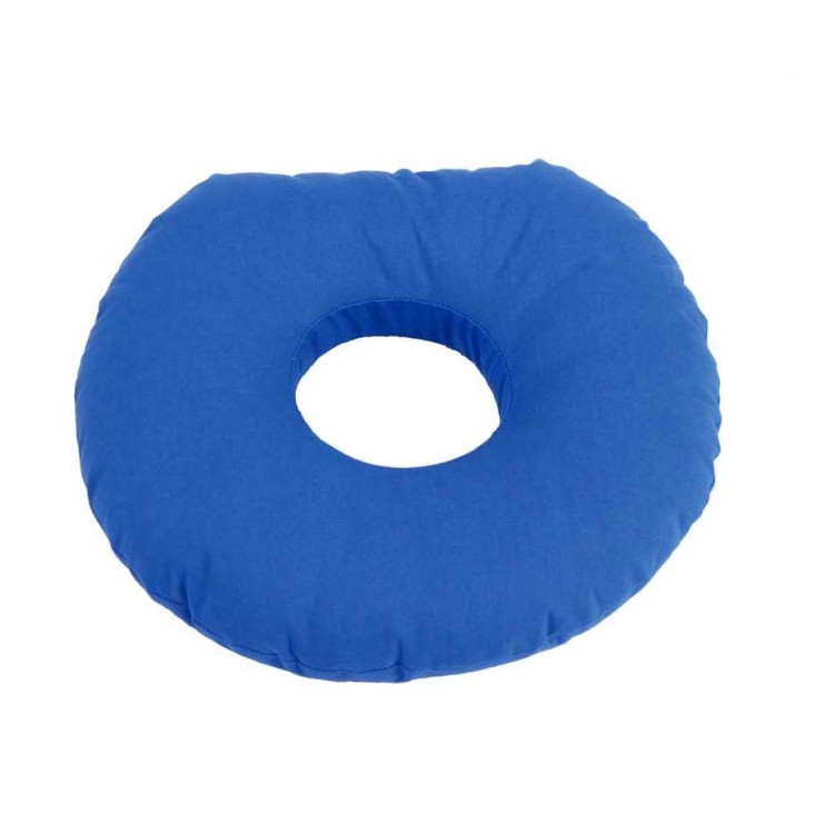 Ring Cushion - Soft Hollow Fibre Support with Cotton Cover. Ring Cushion - Soft Hollow Fibre Support with Cotton Cover.
