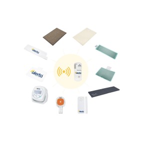 Alerta Wall Point Receiver - Wireless Nurse Call Integration, Advanced Alert Control