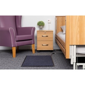 Wired Deluxe Alertamat, Luxury Carpeted Fall Prevention Mat for Dementia and Risk Management
