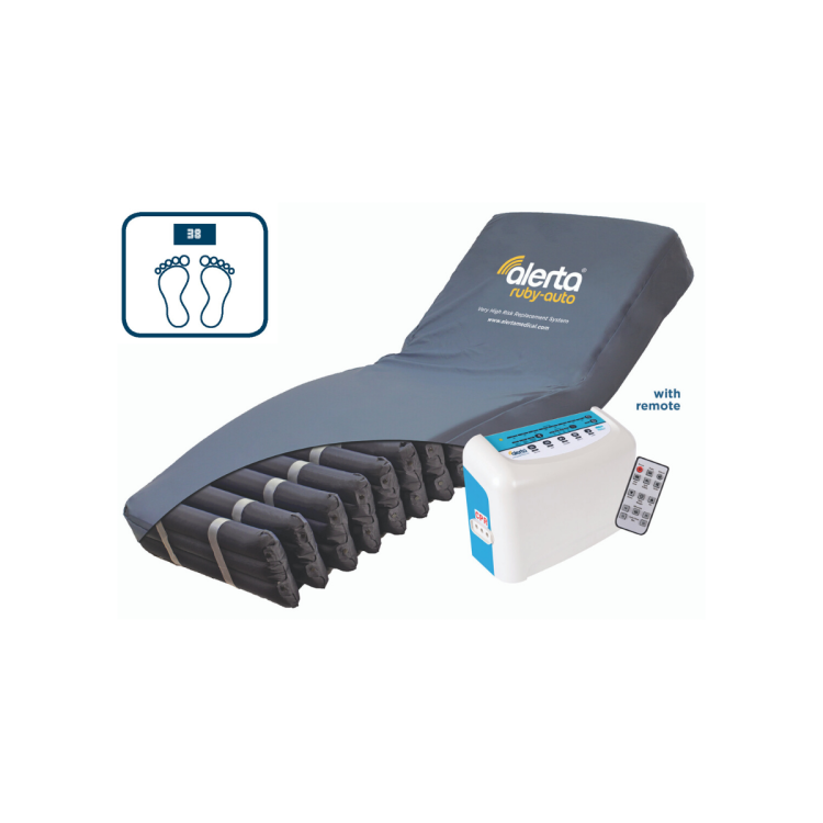 Alerta Ruby Auto Replacement System, Fully Automatic Pressure Relief with Weight-Sensing Technology