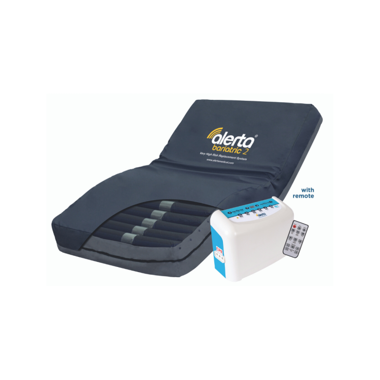 Alerta Bariatric 2 Replacement System, High-Capacity Pressure Relief for Bariatric Users