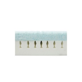 Alerta Sensaflex 4000 Gel Topped Foam Mattress, Very High-Risk Pressure Relief with V-Cut Memory Foam Design