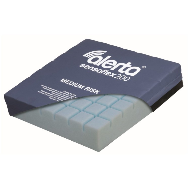 Alerta Sensaflex 200 Foam Cushion, Castellated Foam for Medium-Risk Pressure Relief