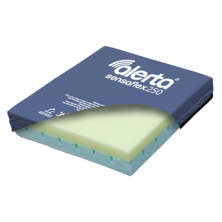 Alerta Sensaflex 250 Foam Cushion, High-Risk Memory Foam Pressure Relief for Optimal Comfort