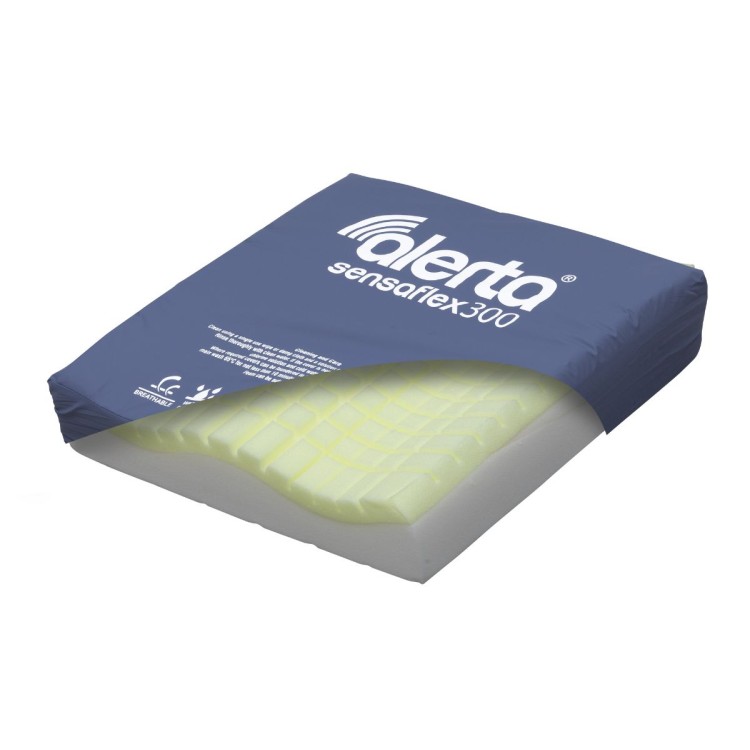 Alerta Sensaflex 300 Foam Cushion, Very High-Risk Gel-Topped Memory Foam Pressure Relief