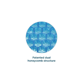 Alerta GelCube Cushion, Dual Honeycomb Air-Gel Support for Advanced Pressure Relie