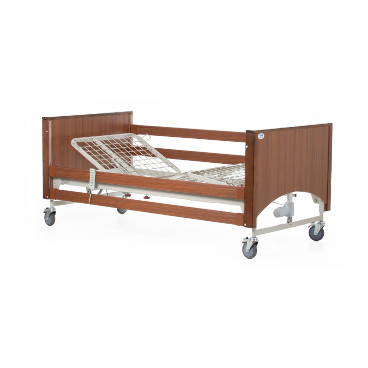 Alerta Lomond Standard Bed, Oak Finish, Electric Profiling, Trendelenburg Feature