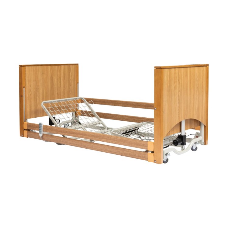 Alerta Lomond Floor 2 Bed, Walnut Finish, Ultra-Low Profiling with Auto-Regression