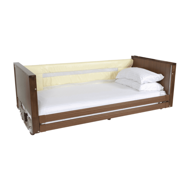 Alerta Bed Rail Bumpers, 3 Bar with Netting, Breathable PU Padding for Enhanced Side Rail Protection