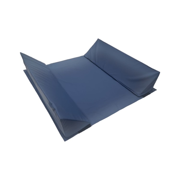 Alerta Safety Side Wedge Set, High-Density Foam, PU Cover with Draw Sheet and Straps