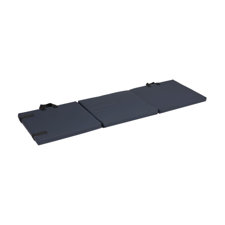 Alerta Folding Crash Mat, PU Surface, Triple-Fold Design with Carry Handles