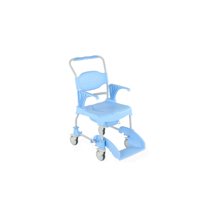 Alerta Aqua Shower Commode Chair, 4-in-1 Multi-Use Transfer, Shower and Toileting Chair
