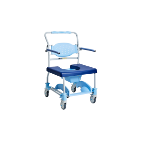 Alerta Aqua Shower Commode Chair, Bariatric, 4-in-1 Transfer, Shower and Toileting Chair