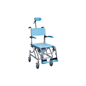 Alerta Aqua Community Tilt-in-Space Shower Commode Chair, Height Adjustable, Multifunction