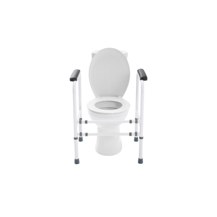 Alerta Portable Toilet Surround, Adjustable Height, Stable Support Frame