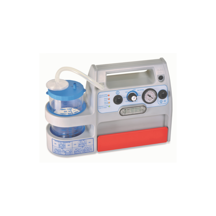 3A Mini Rechargeable Portable Aspirator, Compact, High-Flow Suction Unit with Carry Case