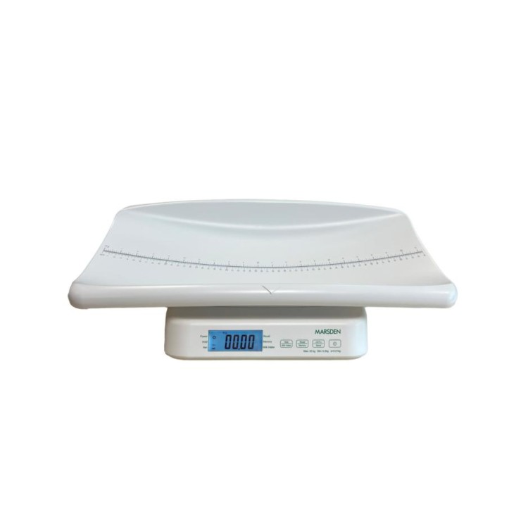 Marsden M-320 Portable Baby Scale, Class III Approved Lightweight Weighing Scale for Babies and Toddlers