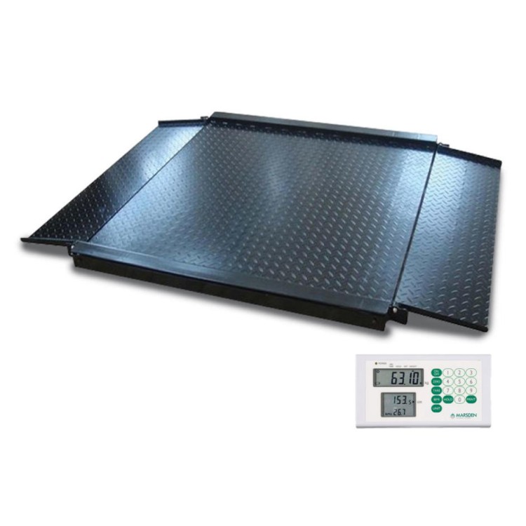 Marsden M-925 Bed and Trolley Weigher, Class III Approved, A&E Compatible Mild Steel Platform