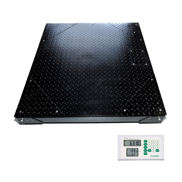 Marsden M-930 Pit Mounted Bed and Trolley Weigher, Class III Approved, Bespoke Flush-Floor Medical Scale
