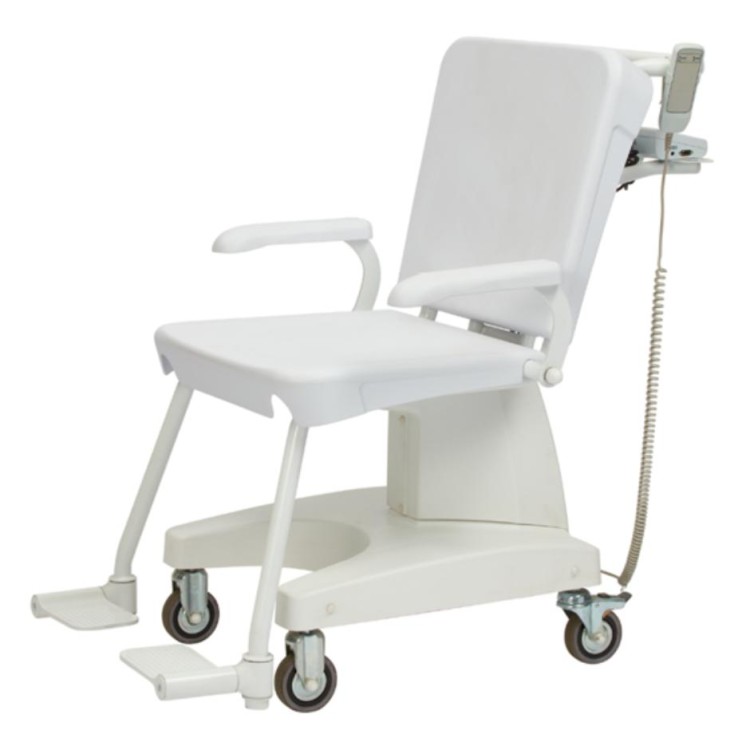 Marsden M-250 Chair Scale with Stand Assist, Class III Approved, Powered Weighing Chair for Safe, Dignified Transfers