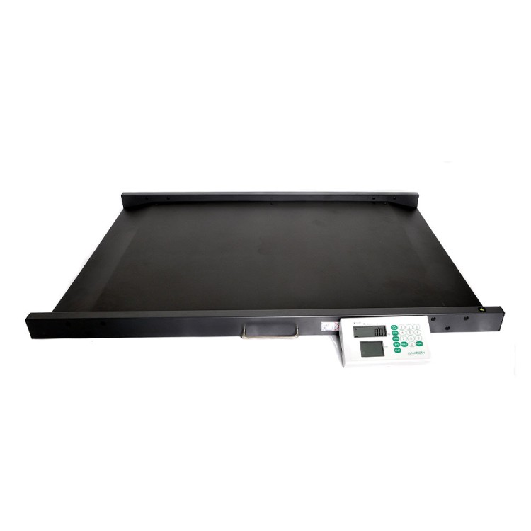 Marsden M-650 Wheelchair Scale, 300kg Capacity, Class III and MDD Approved, Low-Profile Platform with Built-In Ramps