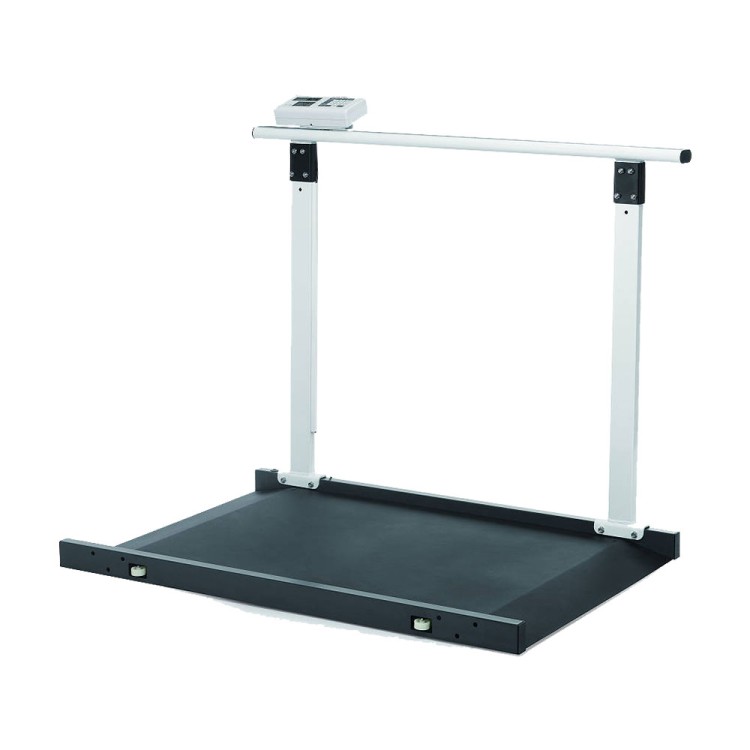 Marsden M-653 Wheelchair Scale with Folding Handrail, 300kg Capacity, Class III and MDD Approved.