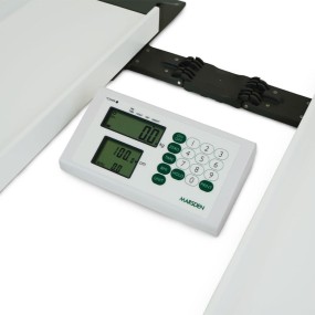 Marsden M-615 Portable Wheelchair Scale, Folding Beam Design, 300kg Capacity, Class III Approved