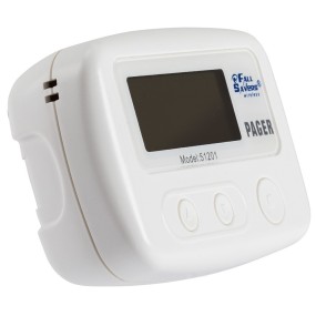 Fall Savers Wireless Pager - Portable Alert Receiver for Care Staff