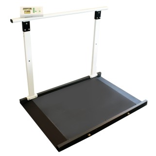 M-653 Wheelchair Scale with Handrail