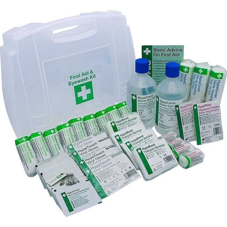 11-20 Persons First Aid and Eyewash Kit (Large)