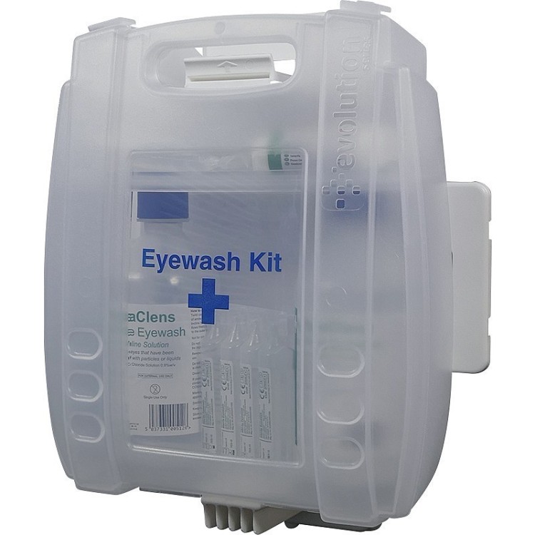 Evolution Plus Eye Wash Kit - 2x500ml with 8 Eye Wash Pods (Without Mirror) Evolution Plus Eye Wash Kit - 2x500ml with 8 Eye Wash Pods (Without Mirror)