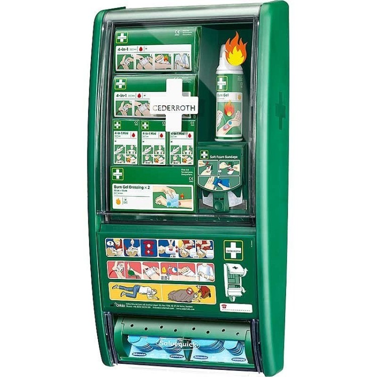 Cederroth First Aid & Burn Station Cederroth First Aid & Burn Station