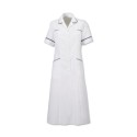 Trim Dress (White with Sailor Navy Trim) - H211W